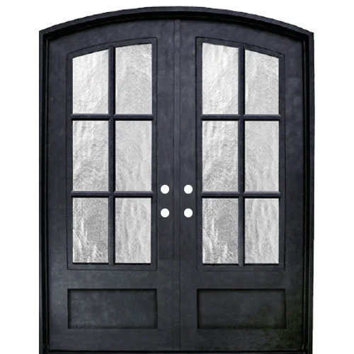 Arch and Round Top Iron Doors